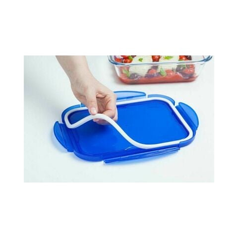 Pyrex Cook And Go Glass Dish With Lid Clear 1.7L