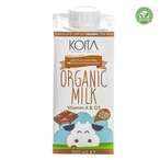 Buy Koita Chocolate Low Fat Organic Cow Milk 200ml in Kuwait