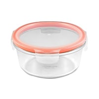 Lock &amp; Lock Heat Resistant Bakeware Glass Round Food COntainer 650ml