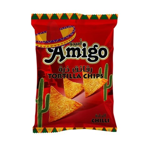 Amigo Chilli Flavour Tortilla Chips 100g