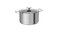 Pot with lid, stainless steel/glass5 l