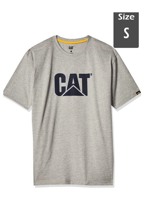 Caterpillar CAT Mens T Shirt Size Small Grey Color