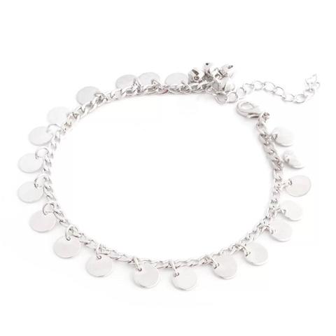 Generic - silver ankle chain simple designe jewellery