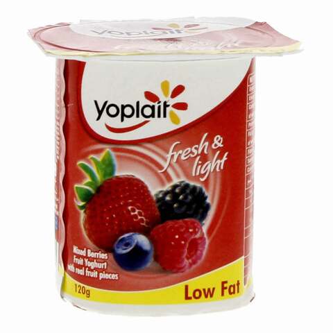 Yoplait Low Fat Mix Berries Fruit Yoghurt 120g