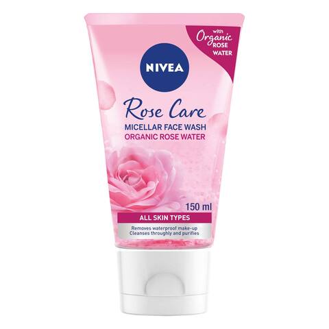 Nivea Micellar Hydrates Rose Water Face Wash - 150ml