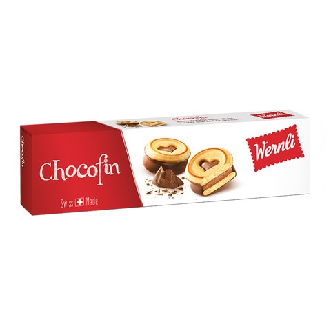 Buy Wernli Chocofin Biscuit 100g in Saudi Arabia