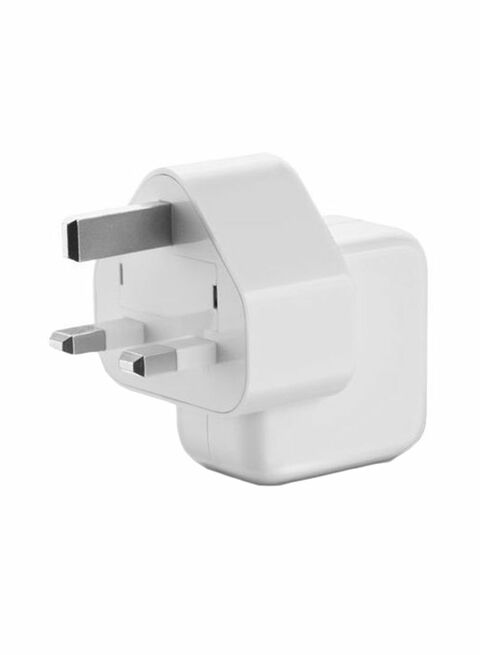 Generic 3-Pin Fast Charging Power Adapter White