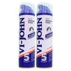 اشتري Vi-John Classic Shaving Foam White 200ml Pack of 2 في الامارات