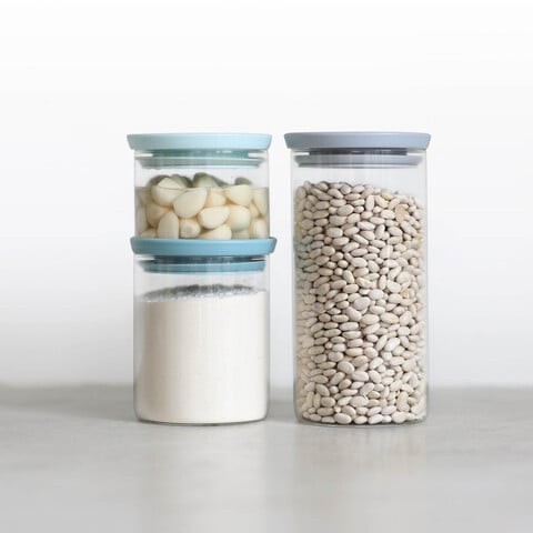 Stackable storage hot sale jars