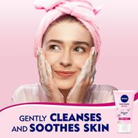 NIVEA Face Wash Cleanser Gentle Cleansing Dry Skin 150ml Pack of 2