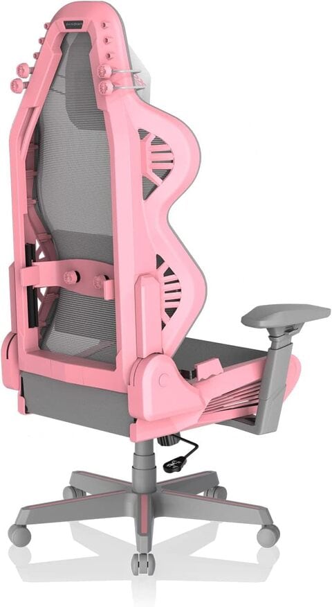 White pink deals gaming chair