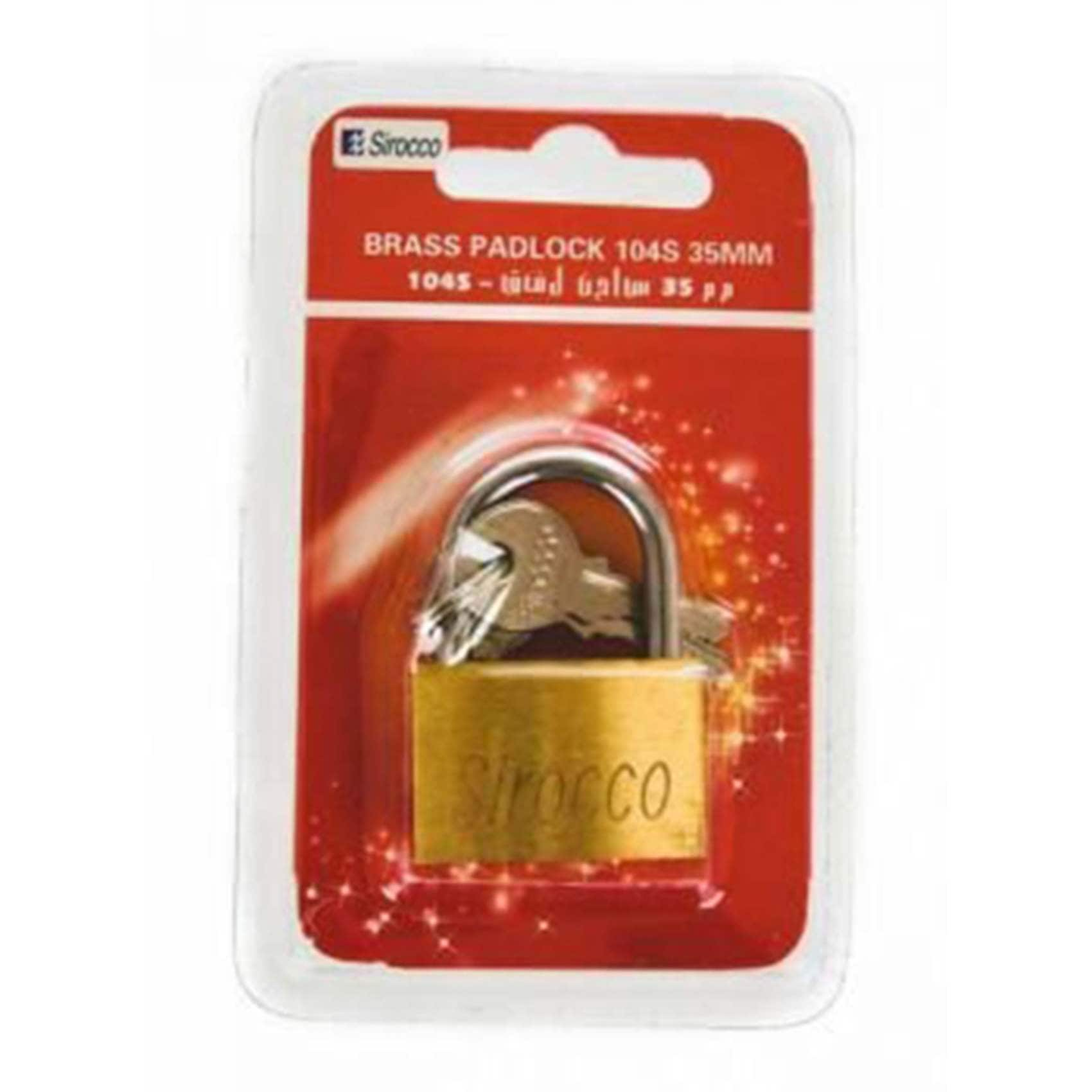 Pad Lock Gold - Dubai Building Materials