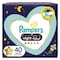 Pampers Premium Care Night Diapers, Size 5, 12-17Kg, 40 Diapers
