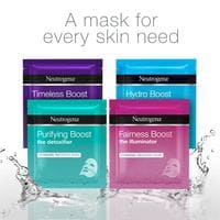 Neutrogena Purifying Boost Hydrogel Recovery Face Mask White 30ml