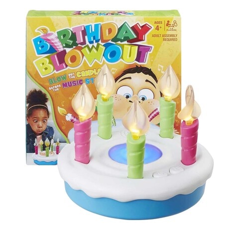 Hasbro Birthday Blowout Board Game Multicolour