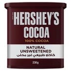 Buy Hersheys Natural Unsweetened Cocoa Powder 230g in UAE