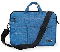 Okade Briefcase Notebook Pouch Soft handle Shoulder bag For Macbook Retina 13 Inch (A1502/A1425)(W/O CD-ROM) Release 2015/2014/2013/end 2012 Blue
