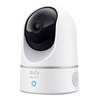 Eufy Indoor Security PT Pan And Tilt Security Camera 2K White