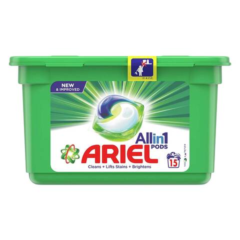 Buy ARIEL WASHING DETERGENT POWDER 25.2x15G in Kuwait
