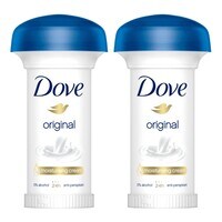 Dove Original Moisturising Antiperspirant Deodorant White 50ml Pack of 2