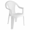 El Helal &amp; Silver Star Geneva Chair - White