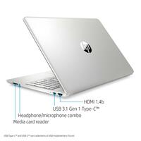 HP 15-DY1032WM Touchscreen Laptop - Intel Core&trade; i3-1005G1, 8GB RAM, 256GB SSD, 15.6&quot; HD, Windows 10 Home - Silver