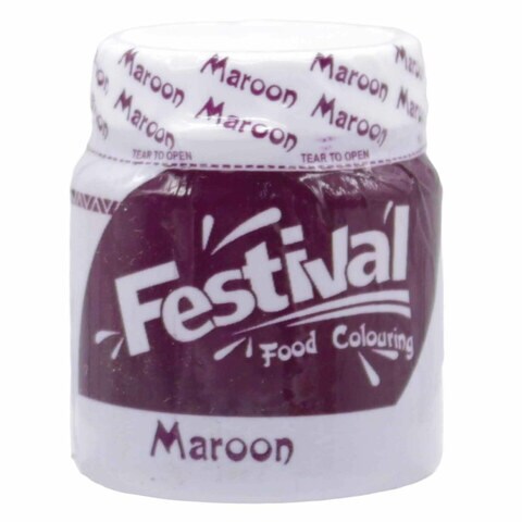 Festival Food Colour Maroon 250g
