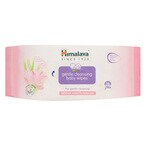 Buy HIMALAYA GENTLE CLEANSING BABY WIPES WITH ALOE VERA  INDIAN LOTUS 56 WIPES in Kuwait