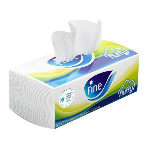 fine fluffy tissue x 150 