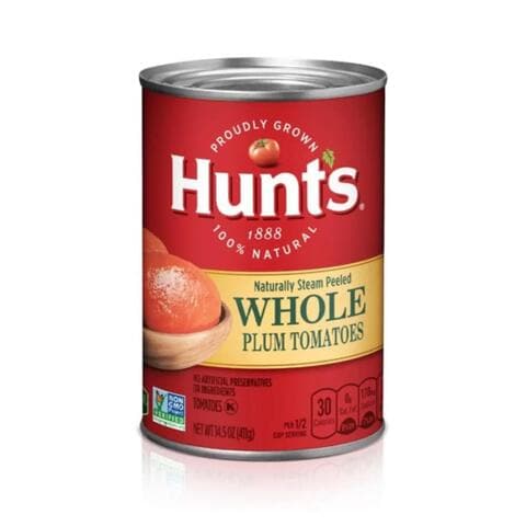 Hunts Whole Peeled Plum Tomatoes 411g