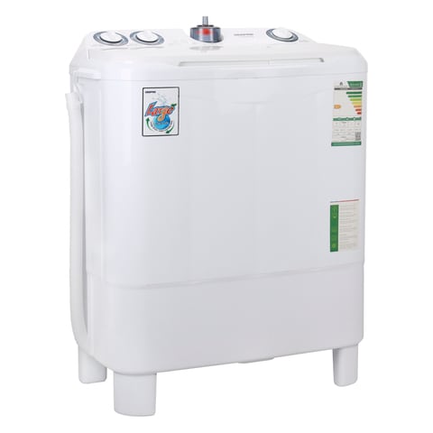 Geepas Highly Efficient Semi-Automatic Washing Machine GSWM6468