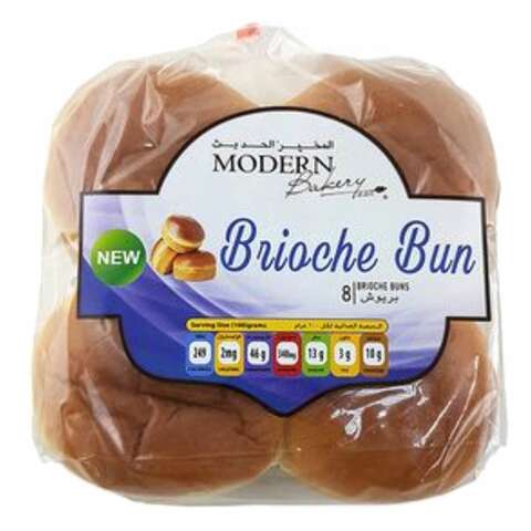 Modern Bakery Brioche Buns 400g