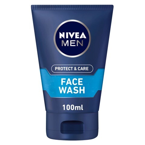 NIVEA MEN Protect And Care Face Wash With Active Charcoal 100ml