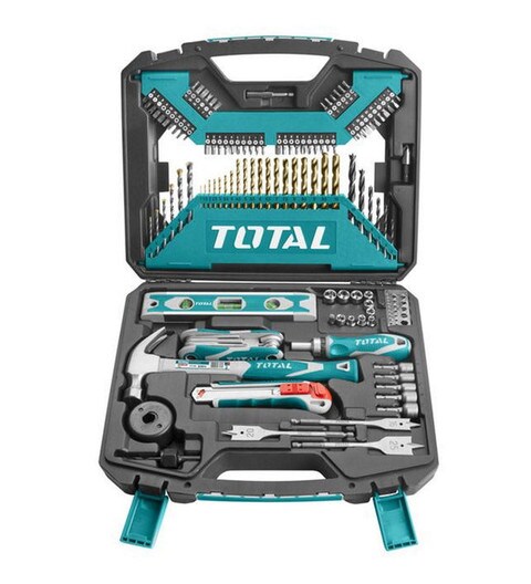 Total Tools And Tool Accessories Set (120 Pcs)