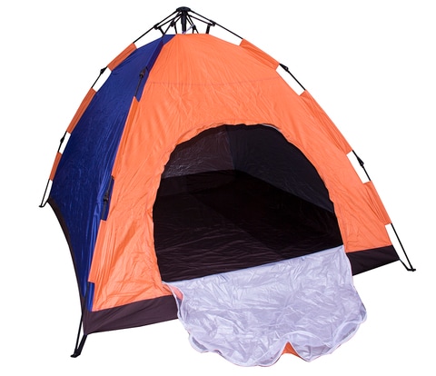 Camping Tents Pop Up Instant Automatic Backpacking Dome Waterproof Tent For 6 Person-Size 220x250x150cm-Assorted color