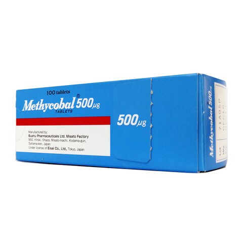 Methycobal Vitamin B12 support red blood cells formation helps treat anaemia 500 MG  100 tablet