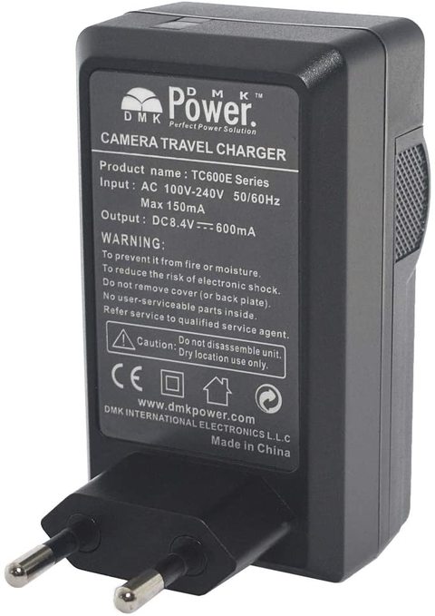 DMK Power LP-E6 Battery Charger TC600E for Canon EOS 6D 60D 70D 5D Mark III DSLR Camera etc