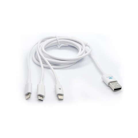 Brave 3 In 1 USB Cable Bdc 412