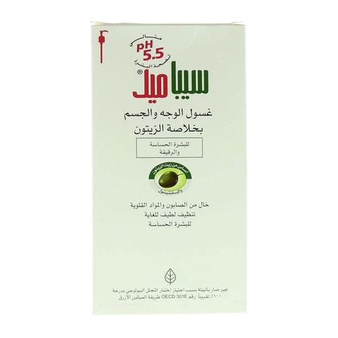 Sebamed Olive Face And Body Wash Clear 400ml