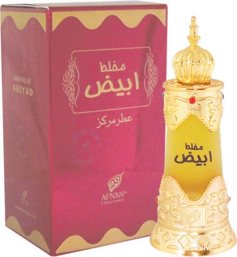 Afnan - Mukhallat Abiyad Concentrated Perfume Oil For Men 20ml
