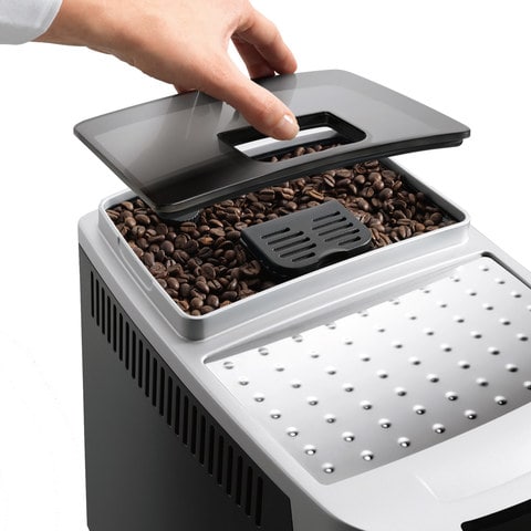 Delonghi Fully Automatic 1.8L Coffee Machine Silver and Black Magnifica S ECAM22.11
