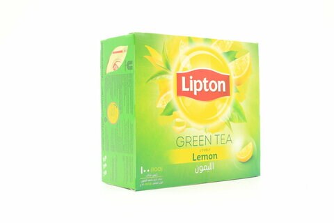 LIPTON GREEN TEA WITH LIVELY LEMON 100x1.5G=150G price in Kuwait ...