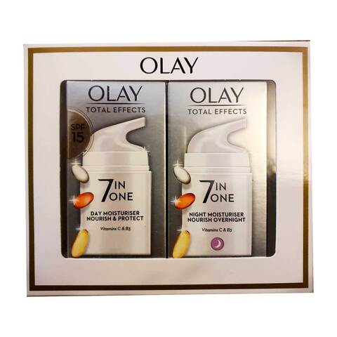 Buy Olay Total Effect7 Day Cream 50ml With Night Cream 50ml in UAE