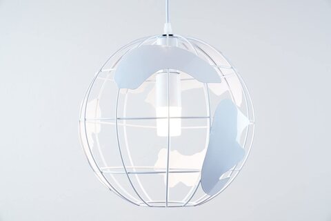 Buy PAN Home Globe Pendant White D30cm Online Shop Home Garden
