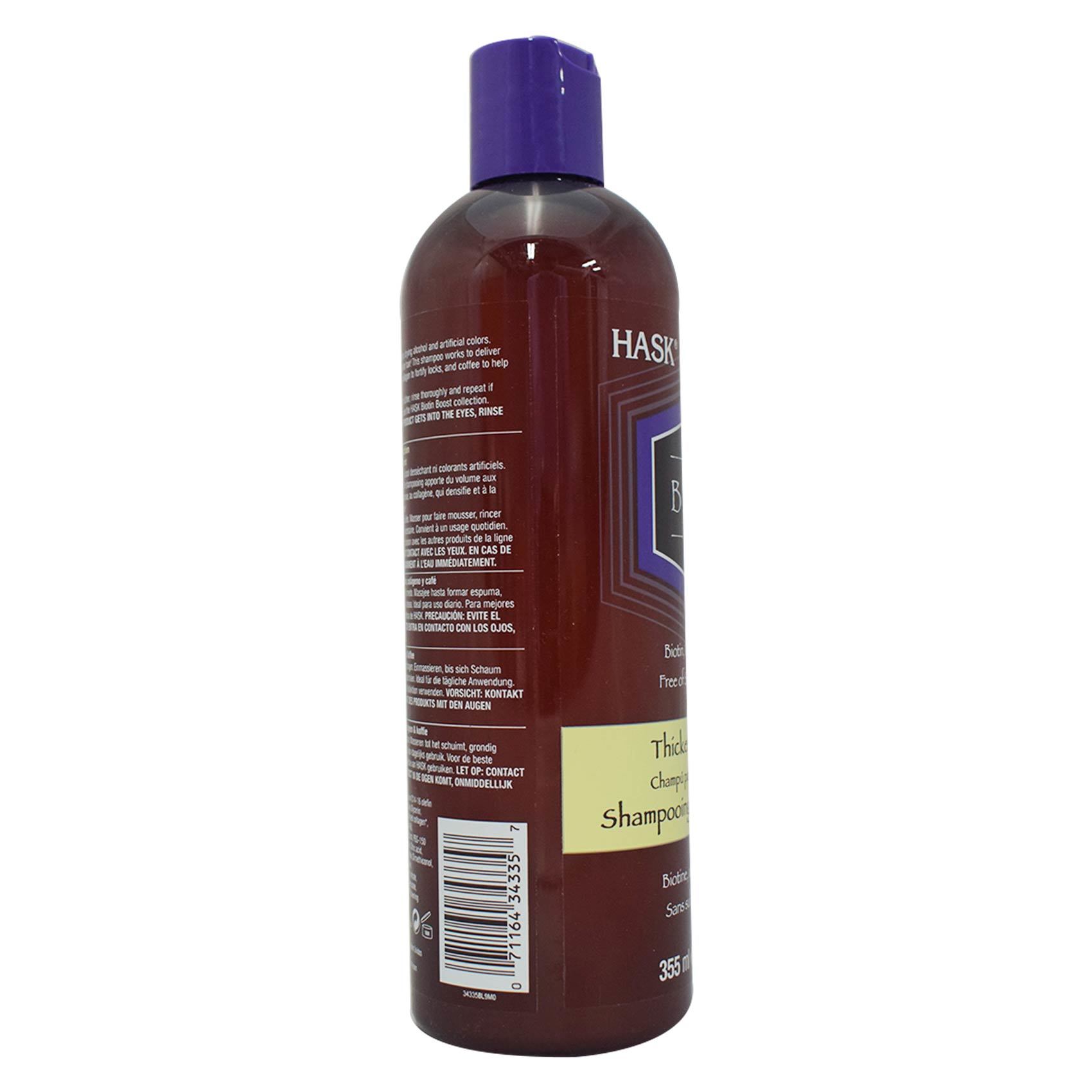 Buy Hask Biotin Boost Thickening Shampoo 355ml Online - Shop Beauty