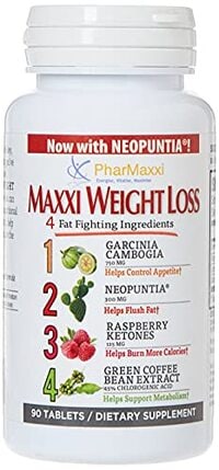 Pharmaxxi Maxxi Weight Loss Tablets, 90 Tablets