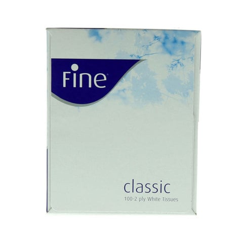 Fine Sterilized Classic Cubic Facial Tissue 100 count