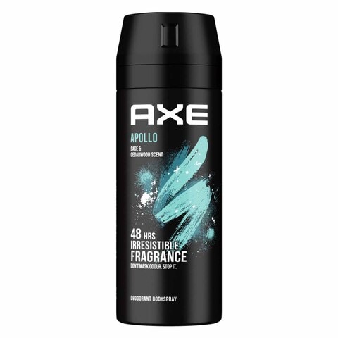 Buy Axe Apollo Deodorant Body Spray 150ml in UAE