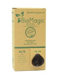 Biomagic - Hair Color Cream With Keratin &amp; Argon Oil 44.78 Deep Brown Beige Pearl