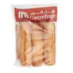 Buy Carrefour Samoon Sesame Bread 6 Pieces in UAE